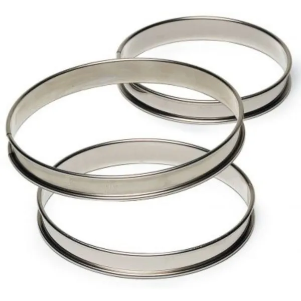 Cercle à Tarte Haut en Inox - Ø 240 mm