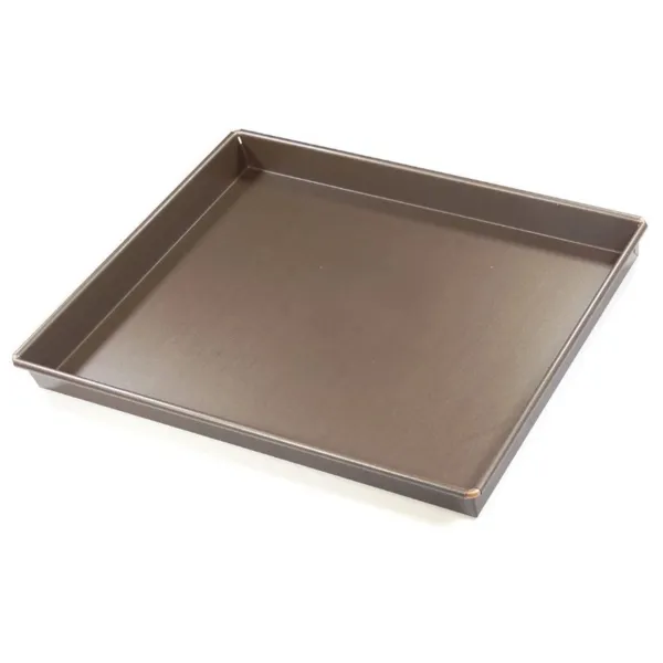 Caisse à Génoise en Acier Anti-Adhérent - 400 x 300 mm