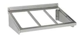 Étagère Murale pour Bac Gastro - 3 GN 1/3