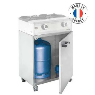 Meuble pour Réchaud à Gaz 2 Feux