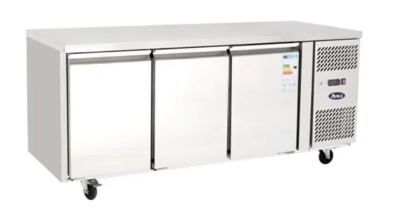 Table Réfrigérée Positive 600 - 3 Portes - Sans Dosseret