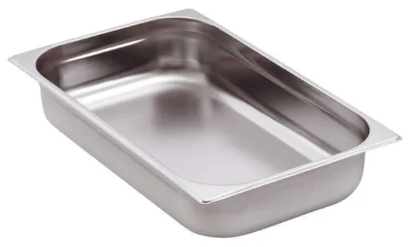Bac Gastro GN 1/1 Inox - Profondeur 20 mm - 2,5 L