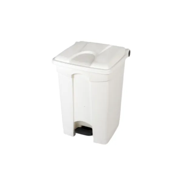 Poubelle à Pédale Blanche - 45 L