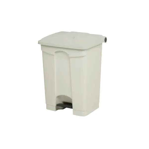 Poubelle à Pédale Blanche - 70 L