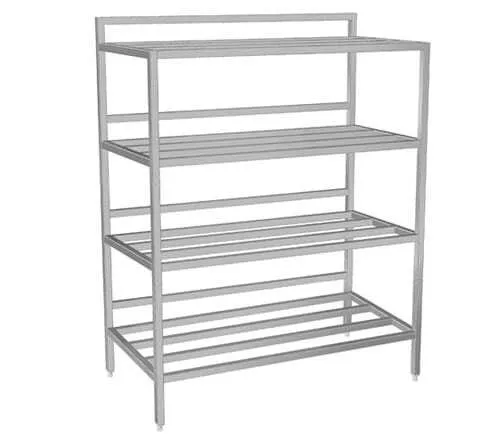 Rayonnage Tout Inox Barreaudé - L 1000 mm