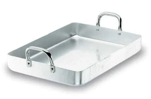 Plat à Rôtir Anse Fixe - Chef Aluminio - 65 x 43 cm