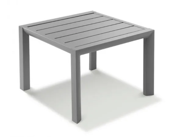 Table Basse Sunset 50 x 50 - Gris Platinium