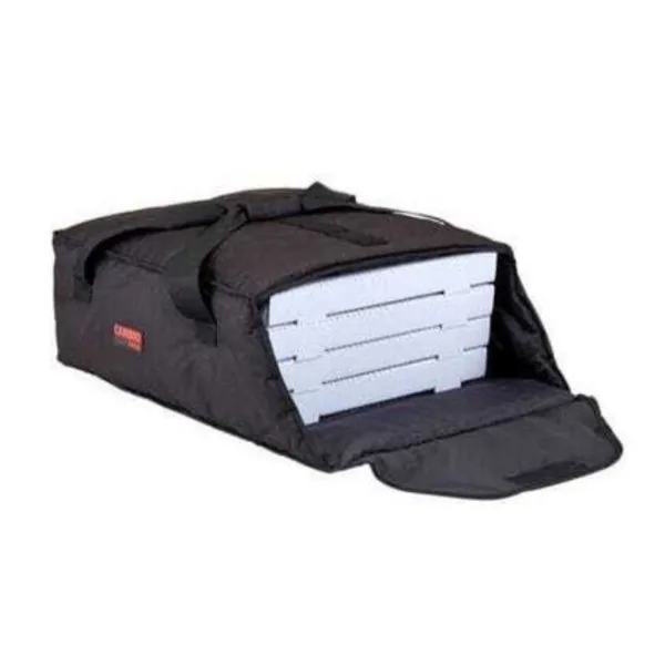Sac de Livraison Standard 3 ou 4 Pizzas - 445 x 510 mm - Lot de 4 - Noir
