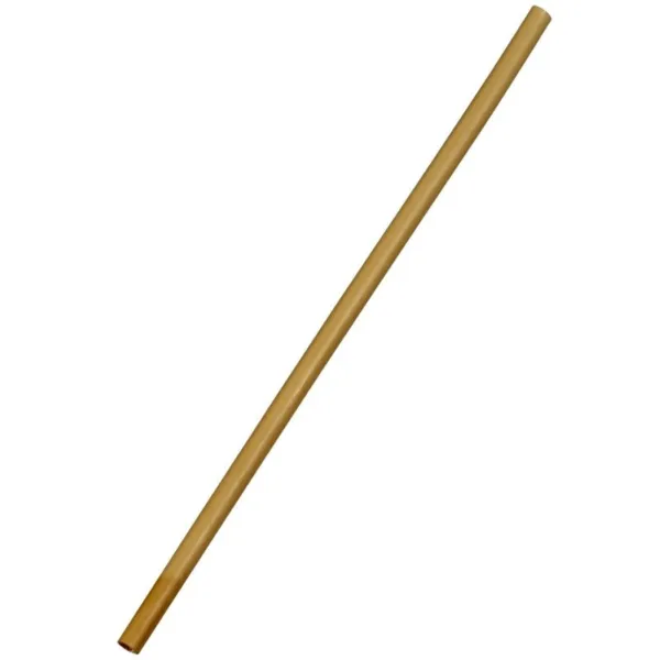 Paille en Roseau Naturel Ø 6 mm - L 200 mm - Lot de 100