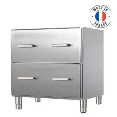Meuble Bas Sans Dessus - 2 Grands Tiroirs