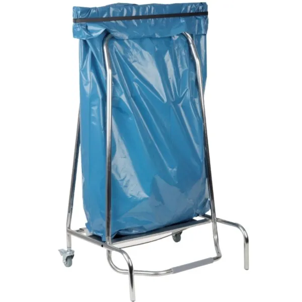 Support à Sacs Poubelles Inox- 110 L