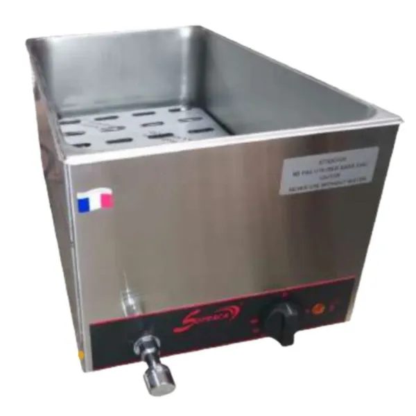 Bain-Marie avec Robinet de Vidange - GN 1/1