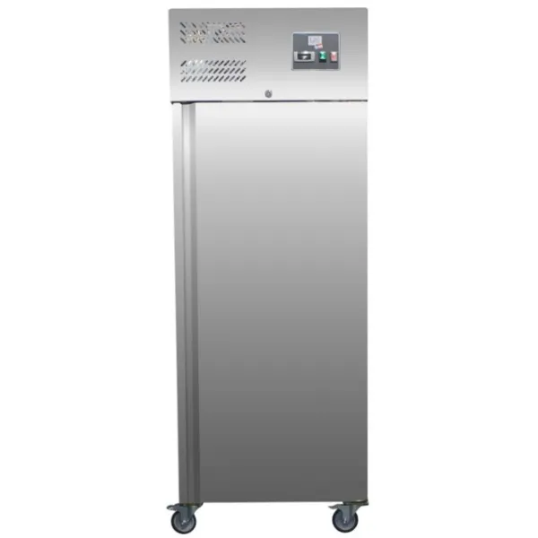Armoire Réfrigérée Positive en Inox - 1 Porte Pleine - 650 L