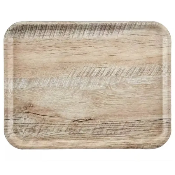 Plateau Rectangulaire Madeira - Chêne Clair - 280 x 200 mm