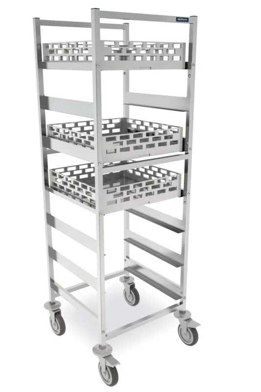Chariot pour Panier à Vaisselle  - 7 Niveaux