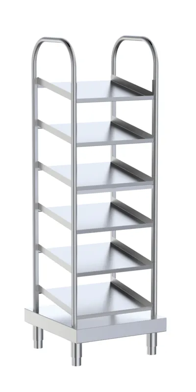 Distributeur D'Assiettes 6 Niveaux - 610X650X1892