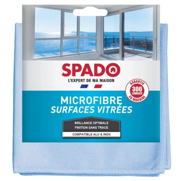 Microfibre Surfaces Vitrées - 380 x 380 mm