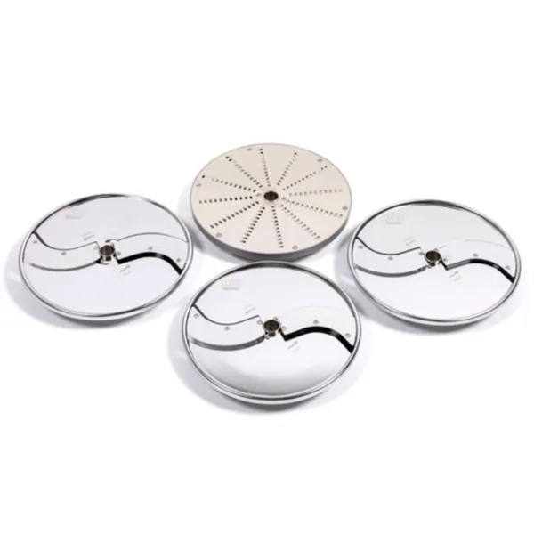 Pack Buffet 4 Disques pour Cutter et Coupe-Légumes Electrique