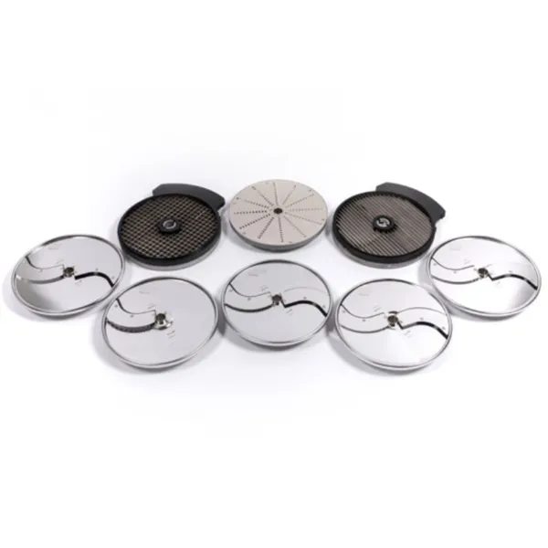 Pack Brasserie et Traiteur 6 Disques et 2 Kits pour Cutter et Coupe-Légumes Electrique