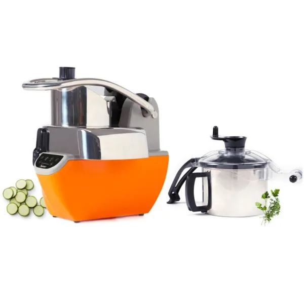 Combiné Cutter et Coupe-Légumes à Vitesse Variable