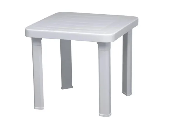 Table Andorra - 47 x 47 cm - Blanc - Lot de 6
