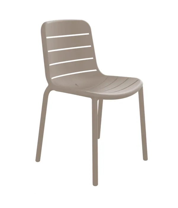 Chaise Gina - Sable - Lot de 4