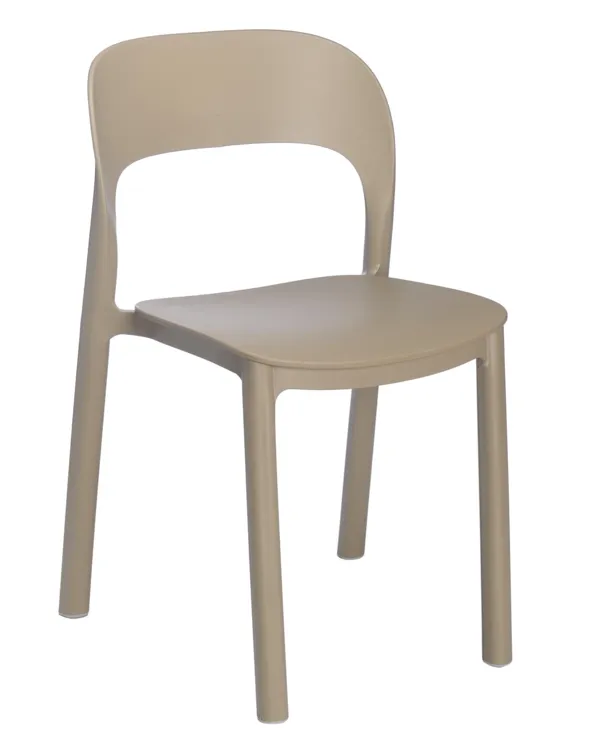 Chaise Ona à Assise Sable - Sable - Lot de 4