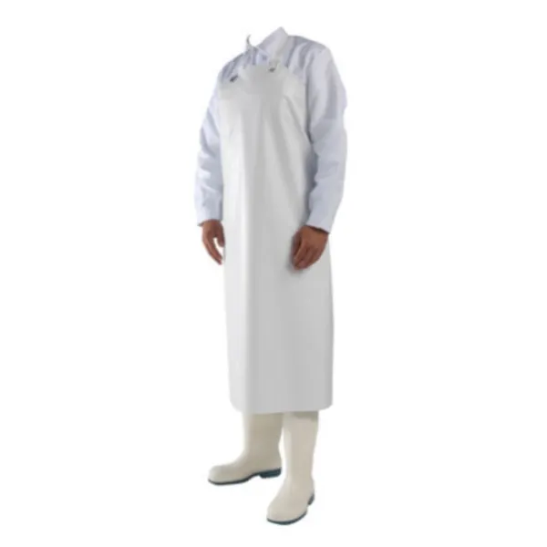 Tablier de Plonge en Vinyle Blanc