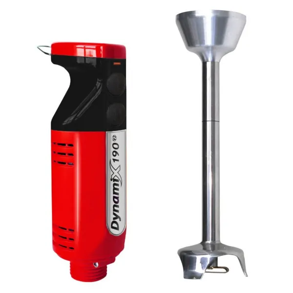 Mixeur Plongeant 190 Rouge - 2 Vitesses