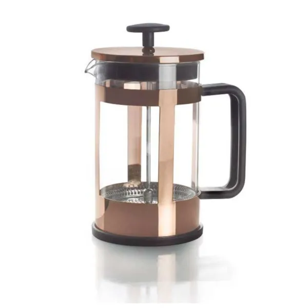 Cafetière à Piston Manuelle – Cuivre - 800ml