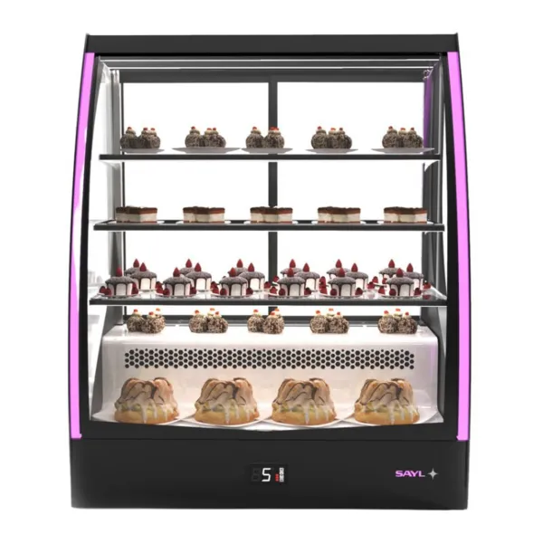 Vitrine Froide Horizontale Frontal et Arrière - PAK Courbé