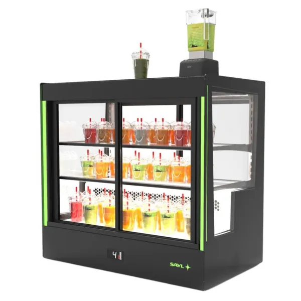 Vitrine Froide Horizontale Frontal et Arrière - COMPAK