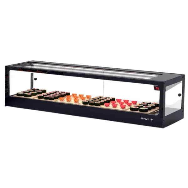 Vitrine à Sushi et Tapas - LOGIC Sushi Groupe à Distance - L 1190 mm