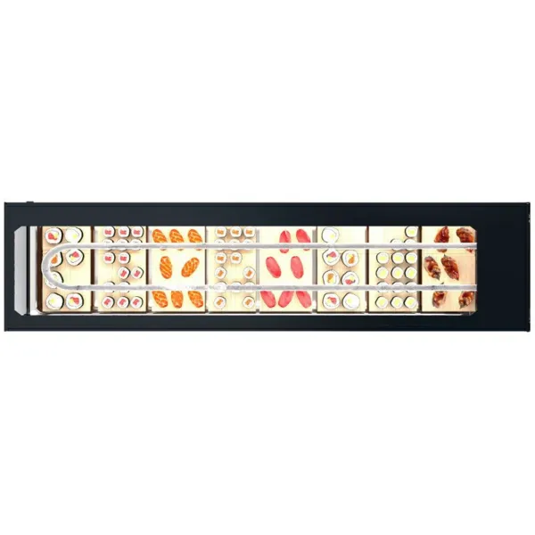 Vitrine à Sushi et Tapas - LOGIC Sushi Groupe à Distance - L 1540 mm