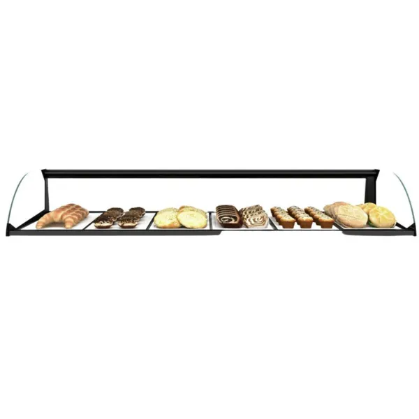 Vitrine Neutre - NEUTRE Présentoirs Symply - L 1190 mm