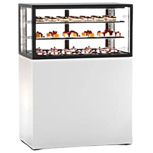 Vitrine Neutre Arrière - Integra Base 100 - H 1400 mm - Zone 515 mm