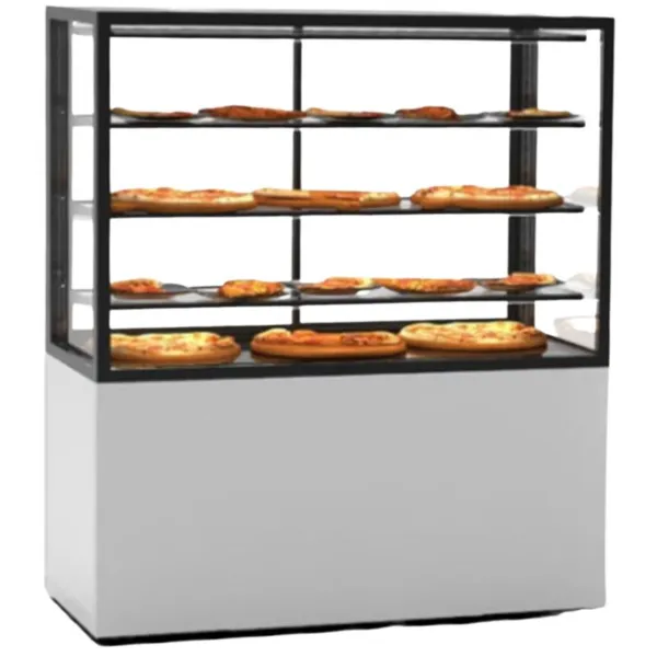 Vitrine Neutre Frontal et Arrière - Integra Base 120