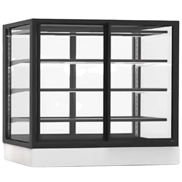 Vitrine Chaude à Poser Frontal et Arrière - Integra Comptoir Compact - H 950 mm
