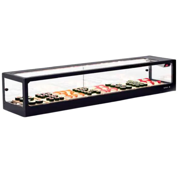 Vitrine à Sushi et Tapas - LOGIC Sushi Groupe à Distance - GN 1/3 - L 1540 mm
