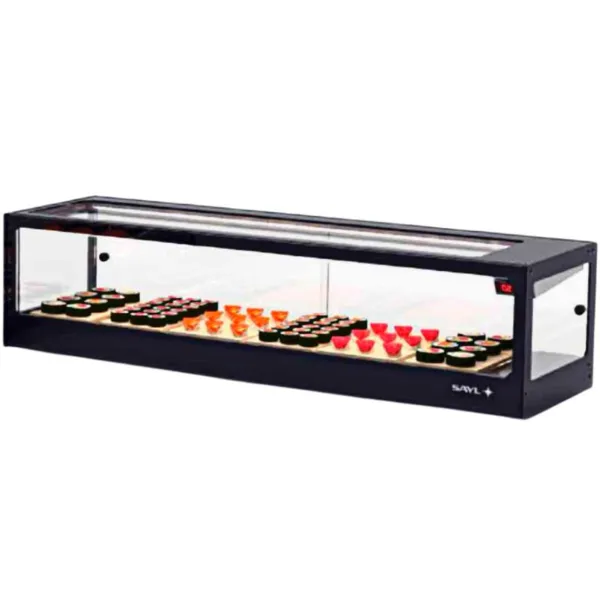 Vitrine à Sushi et Tapas - LOGIC Sushi Groupe à Distance - GN 1/3 - L 1190 mm