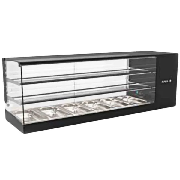 Vitrine Réfrigérée à Poser avec 2 Étagères - LOGIC Triple - Compact - GN 1/3