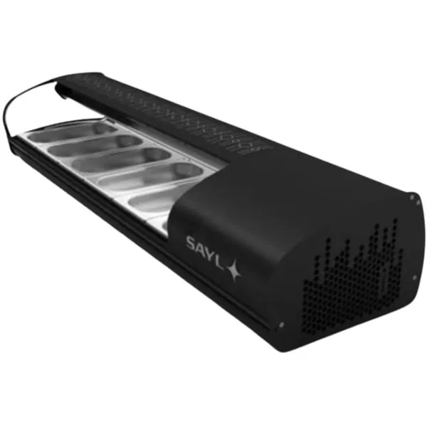 Vitrine à Sushi et Tapas - SHARK 1P Double Froid - GN 1/3 - L 1788 mm
