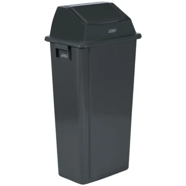 Collecteur de Déchets Mural Gris - 80 L
