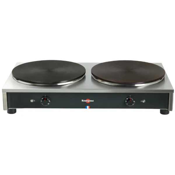 Crêpière Professionnelle Électrique Double - Gamme Standard - Ø 35 cm