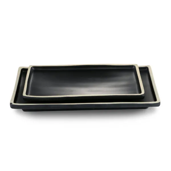 PLATEAU RECTANGLE TERRA. 21X11CM