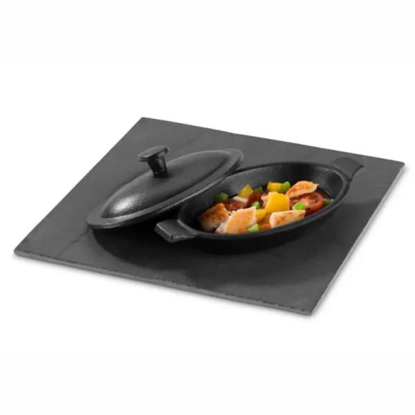 PUJADAS -MINI PLATEAU OVAL A/COUV. 12X8
