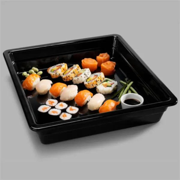 GN MELAMINE 2/3 NOIR