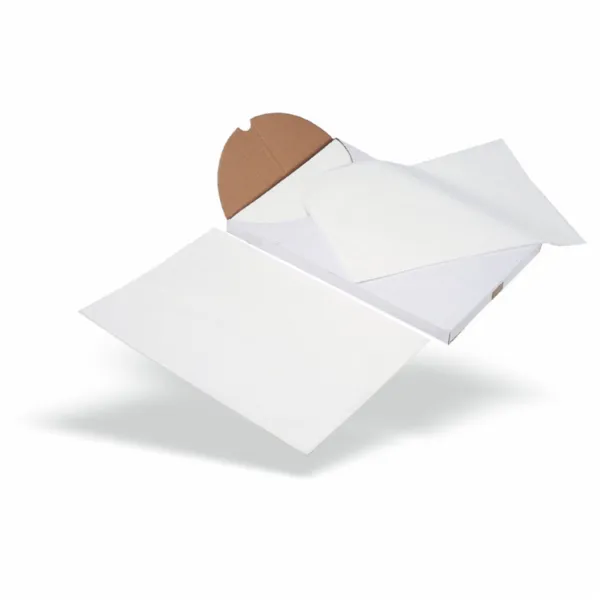 PAPIER SILICONE ANTI-ADHESIF BLANC