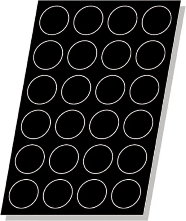 Moule Ronds Flexipan - 24 Ronds - 65 ml