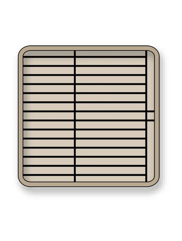 CASIER ASSIETTE Ø 120-190 MM FERMÉ